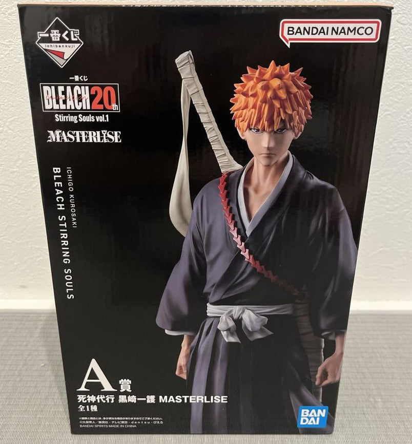 Ichiban Kuji Bleach Stirring Souls Vol.1 Ichigo Kurosaki Figure for Sale