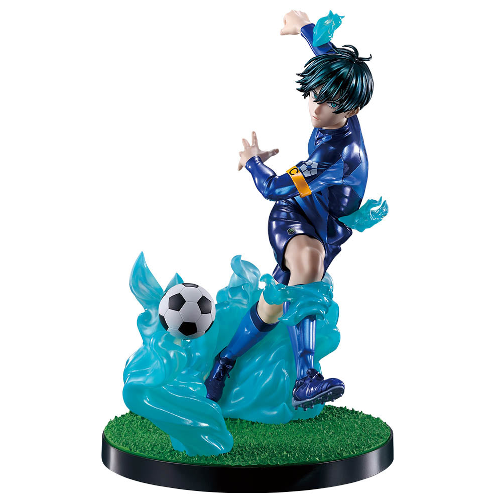 Ichiban Kuji Blue Lock Chain of Enthusiasm Rin Itoshi Figure Last One Prize for Sale