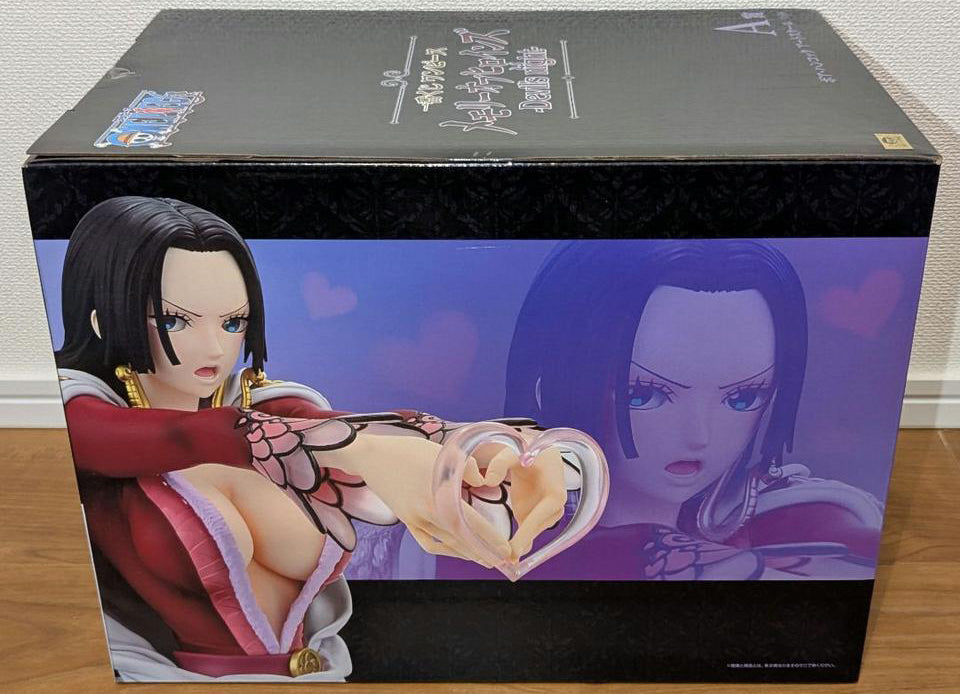 Ichiban Kuji One Piece Memory of Heroines Devil's Night Boa Hancock Art Scale Figure for Sale