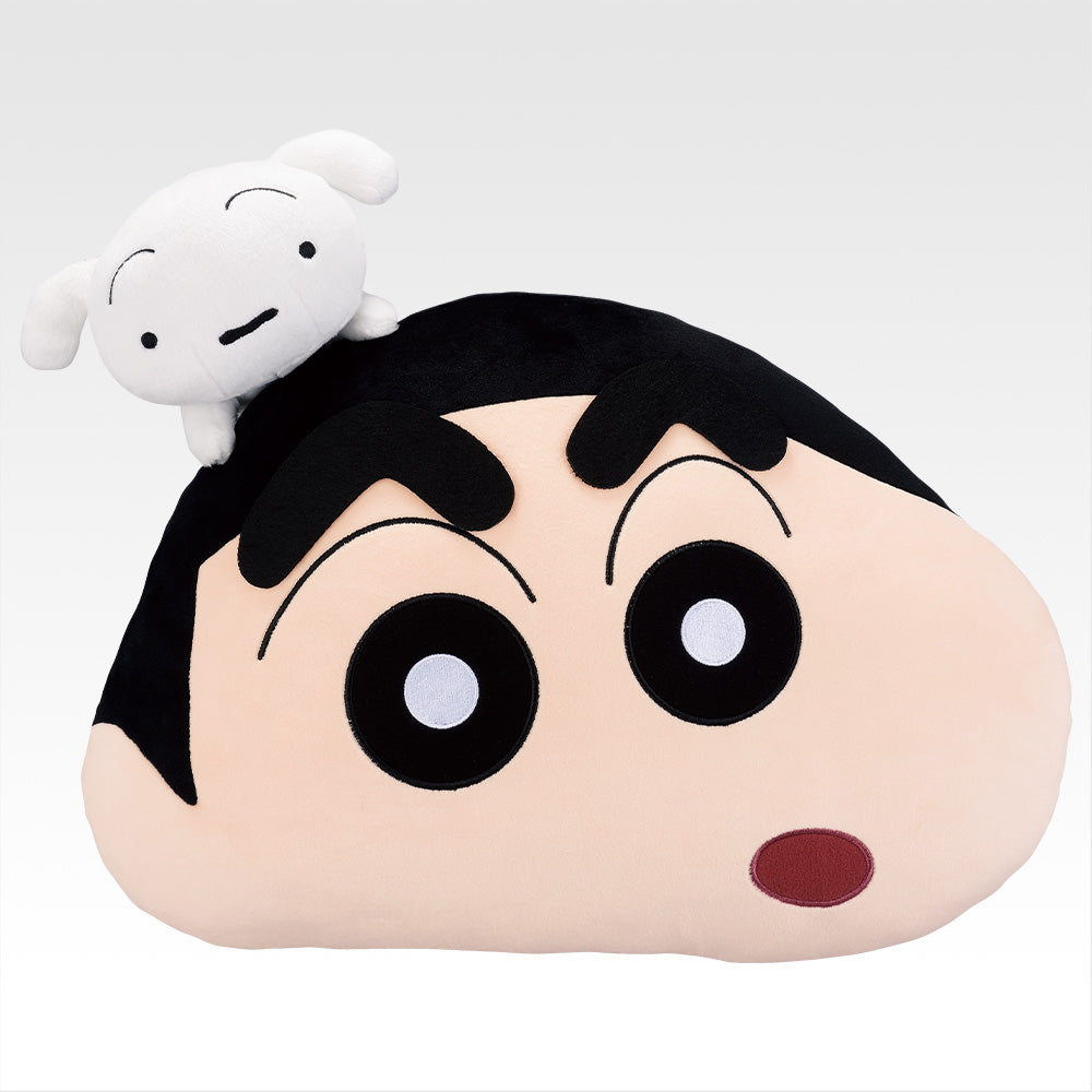 Ichiban Kuji Crayon Shinchan I'm Full Last One Prize Shiro Shinchan Cushion Buy