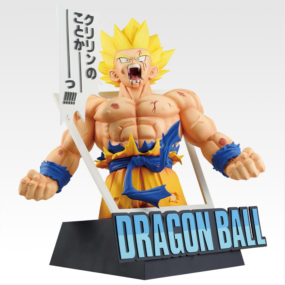 Ichiban Kuji DRAGON BALL 40th Part 1 Super Saiyan Goku Giga Manga Structure Figure for Sale