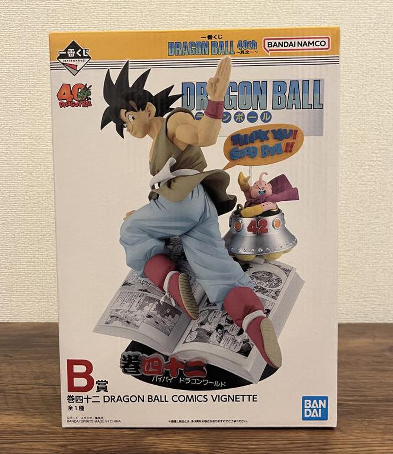 Ichiban Kuji DRAGON BALL 40th Part 1 Prize B Volume 42 DRAGON BALL COMICS VIGNETTE Figure Buy