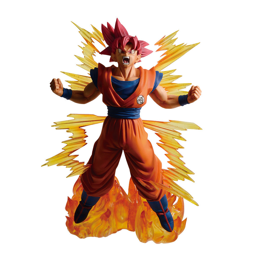 Ichiban Kuji DRAGON BALL Z DOKKAN BATTLE 6th anniversary A Prize Goku Super Saiyan God Figure