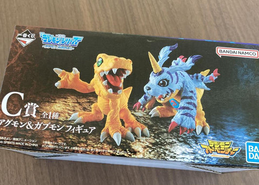 Ichiban Kuji Digimon Ultimate Evolution Prize C Gabumon Agumon Figure