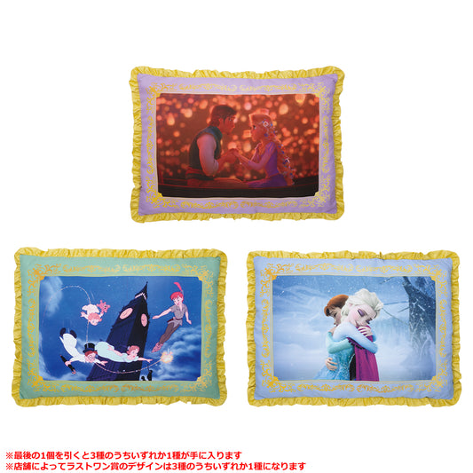 Ichiban Kuji Disney Dreaming Celebration Cushion Tangled Frozen Peter Pan for Sale