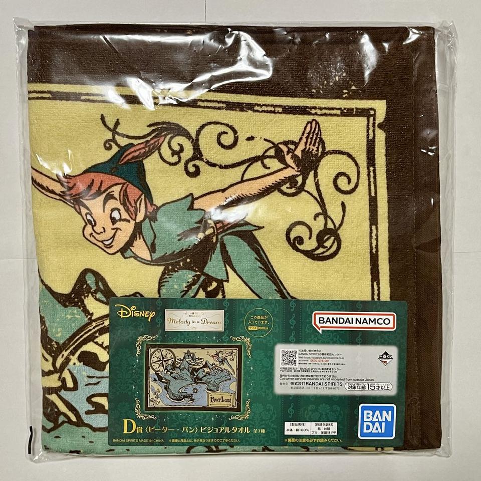 Ichiban Kuji Disney Melody in a Dream Peter Pan Visual Towel for Sale