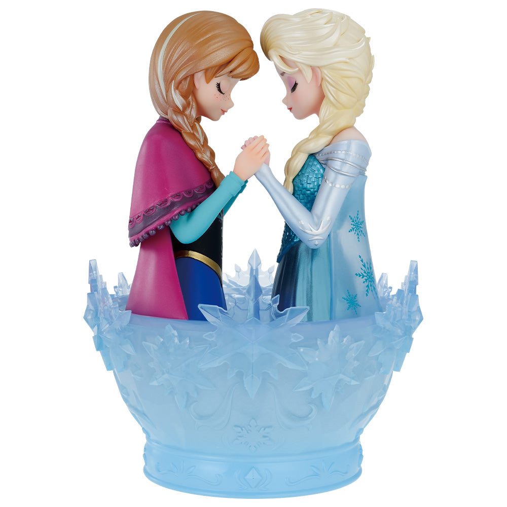 Ichiban Kuji Disney Princess Heart to Face Last One Prize Anna Elsa Figure for Sale