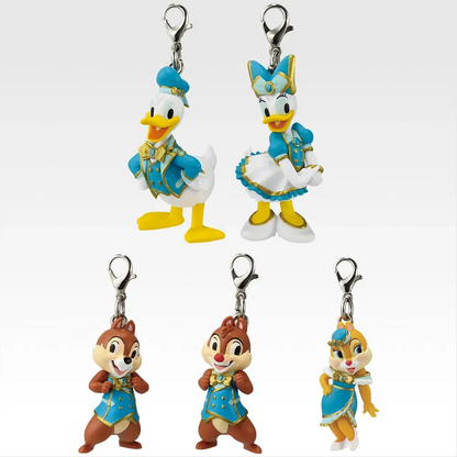 Ichiban Kuji Disney World of Imagination Prize E Donald Duck/Daisy Duck/Chip/Dale/Clarice Mini Figure Charm for Sale