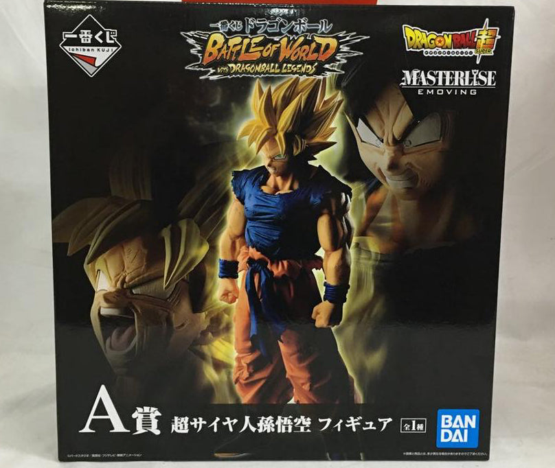 Ichiban Kuji Dragon Ball Battle of World A Prize Super Saiyan Goku Figure for Sale