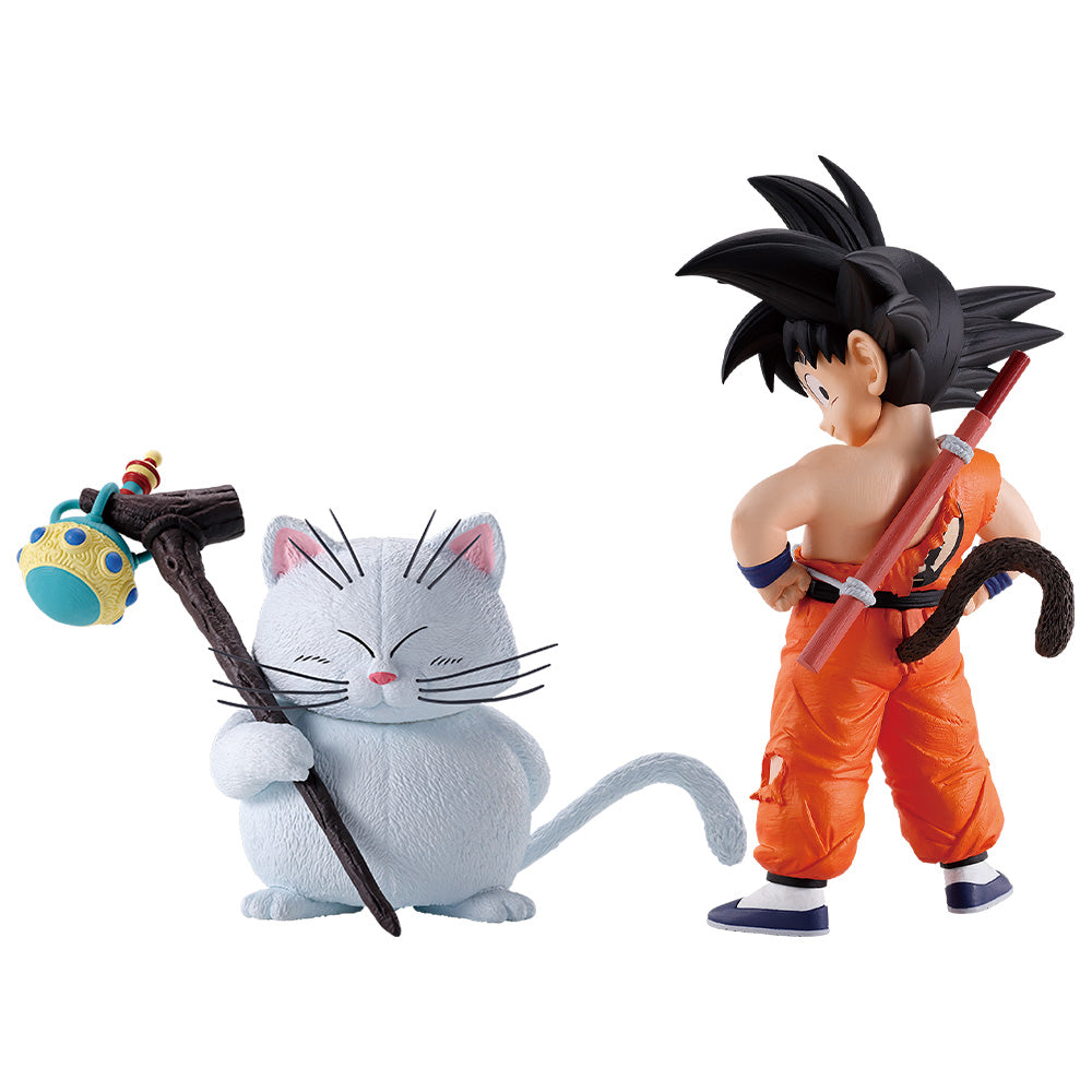 Ichiban Kuji Dragon Ball EX The Lookout Above The Clouds Prize A Kid Goku Korin Figure for Sale