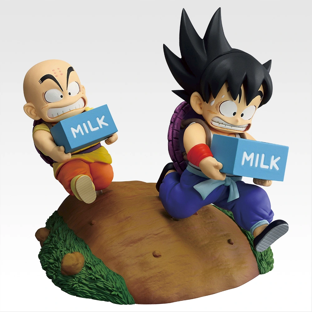 Ichiban Kuji Goku & Krillin Milk Delivery Figure Buy