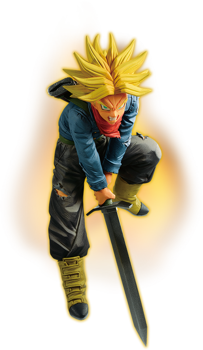 Ichiban Kuji Dragon Ball Super Battle D Prize Super Saiyan Future Trunks Figure for Sale