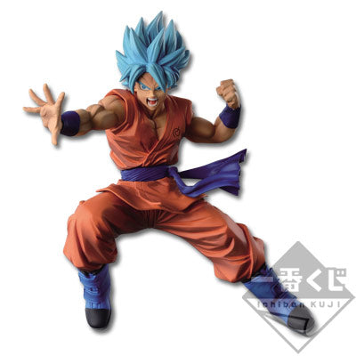 Ichiban Kuji Dragon Ball Super Rival Last One Prize Super Saiyan God Super Saiyan Goku Figure for Sale