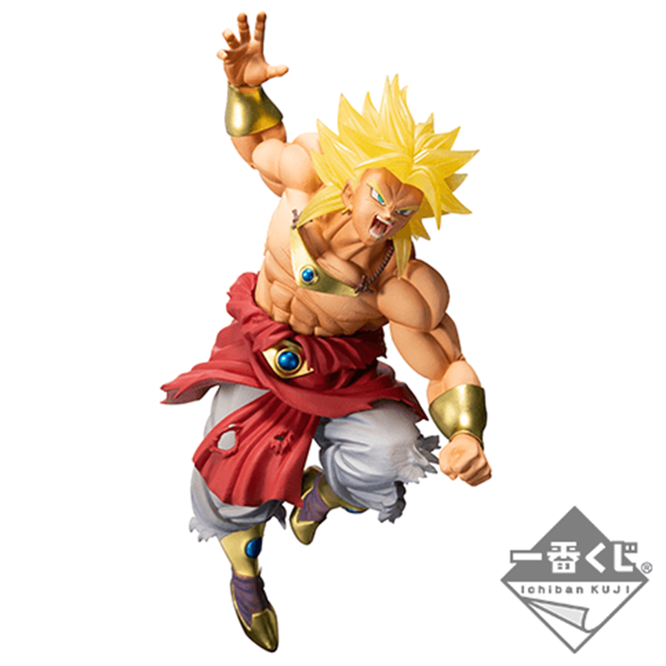 Super Saiyan Broly Figure Ichiban Kuji Dragon Ball Super Saiyan Battle G Prize for Sale