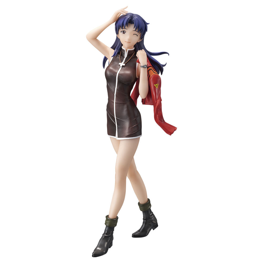 Ichiban Kuji Evangelion Angel Attack Prize D Misato Katsuragi Figure for Sale