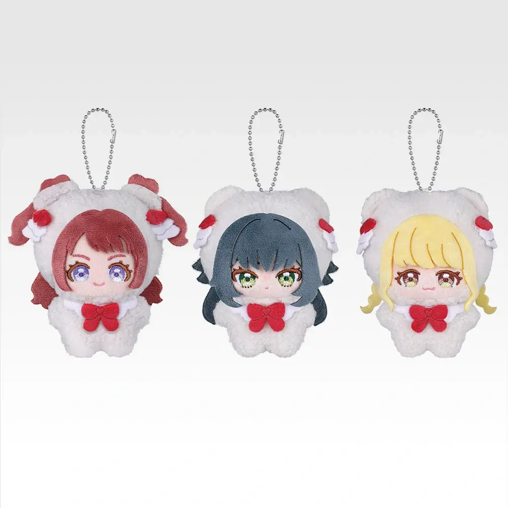 Ichiban Kuji Gakuen Idolmaster Part 4 Prize F Saki Hanami/Temari Tsukimura/Kotone Fujita Plush Mascot Buy