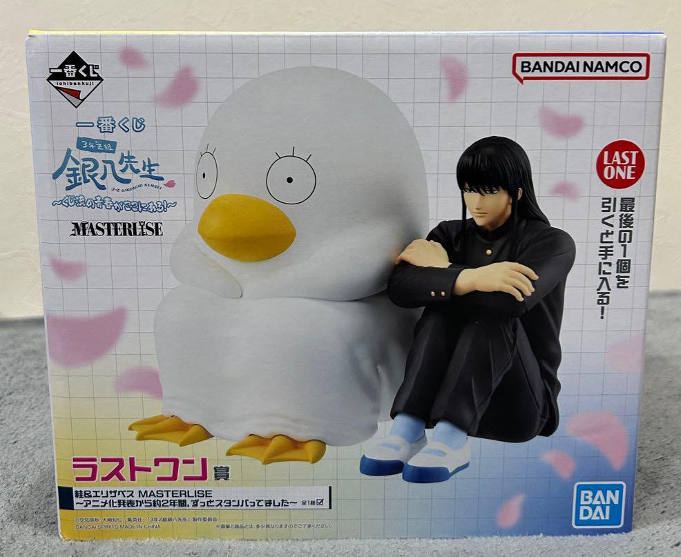 Ichiban Kuji 3-Z Ginpachi Sensei Last One Prize Katsura & Elizabeth Figure Buy