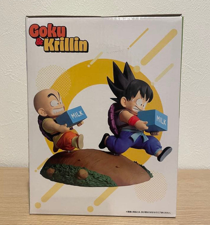 Ichiban Kuji Goku & Krillin Milk Delivery Figure Buy