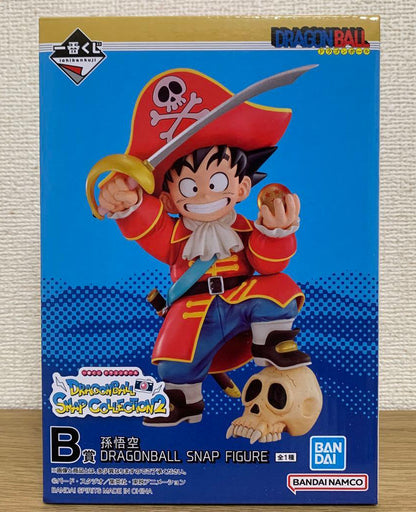 Ichiban Kuji Dragon Ball Dragonball Snap Collection 2 Prize B Goku Pirate Figure for Sale