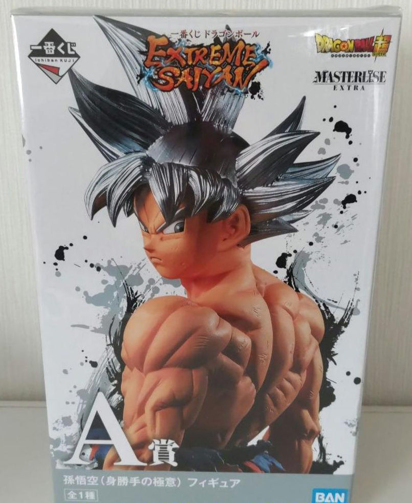 Ichiban Kuji Dragon Ball Extreme Saiyan Goku Ultra Instinct Figure for Sale