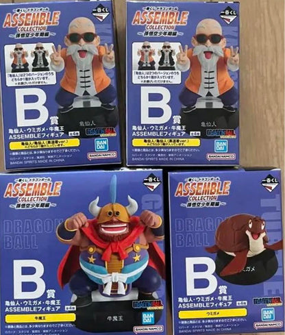 Ichiban Kuji Goku Youth Edition Master Roshi/Umigame/Ox-King Figure for Sale