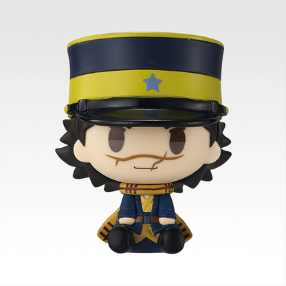 Ichiban Kuji Golden Kamuy Gold Bullion Battle Prize E Sugimoto/Asirpa/Ogata Chokonokko Figure