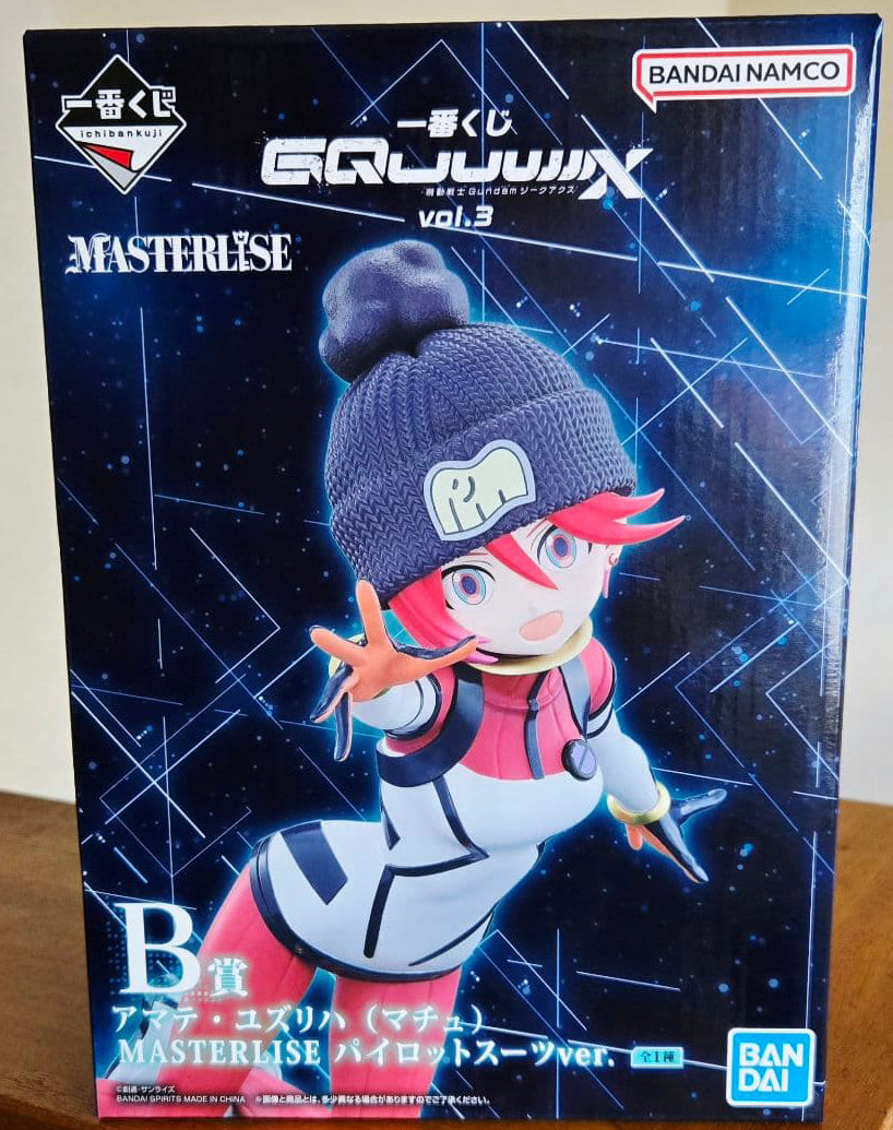 Ichiban Kuji Mobile Suit Gundam GQuuuuuuX vol.3 Prize B Amate Yuzuriha Machu Pilot Suit ver. Figure Buy