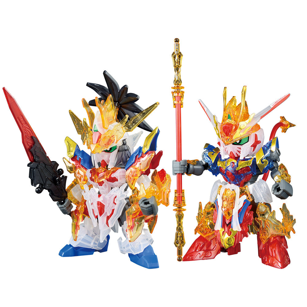 Ichiban Kuji Gundam Gunpla 2021 SDW Heroes Liu Bei Unicorn Gundam/Wukong Impulse Gundam Figure Buy