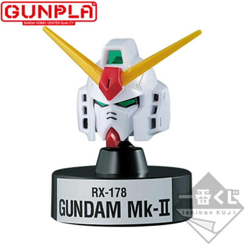 Ichiban Kuji Gundam Gunpla Ver.2.0 Prize F-2 RX-178 Gundam Mk-II Head for Sale