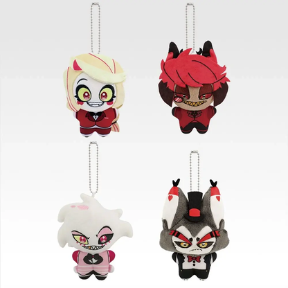 Ichiban Kuji Hazbin Hotel Prize D Charlie/Alastor/Angel Dust/Husk Kirarize Mascot Plush