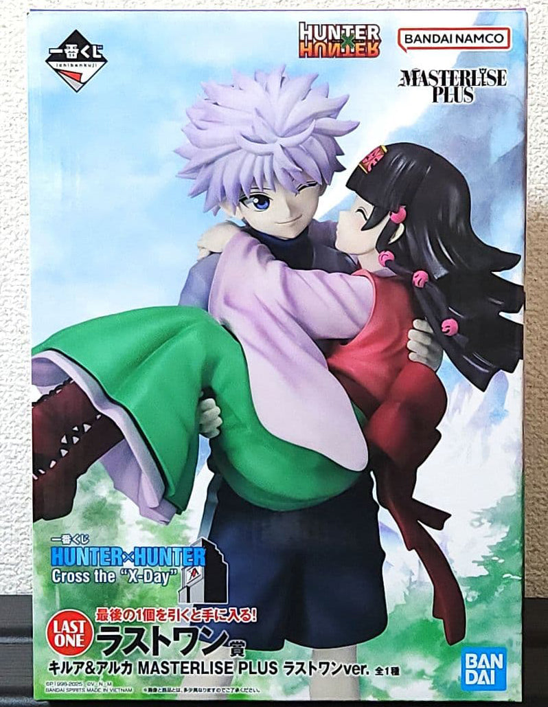 Ichiban Kuji Hunter x Hunter Cross The X-Day Killua Alluka Figure Last One Prize for Sale