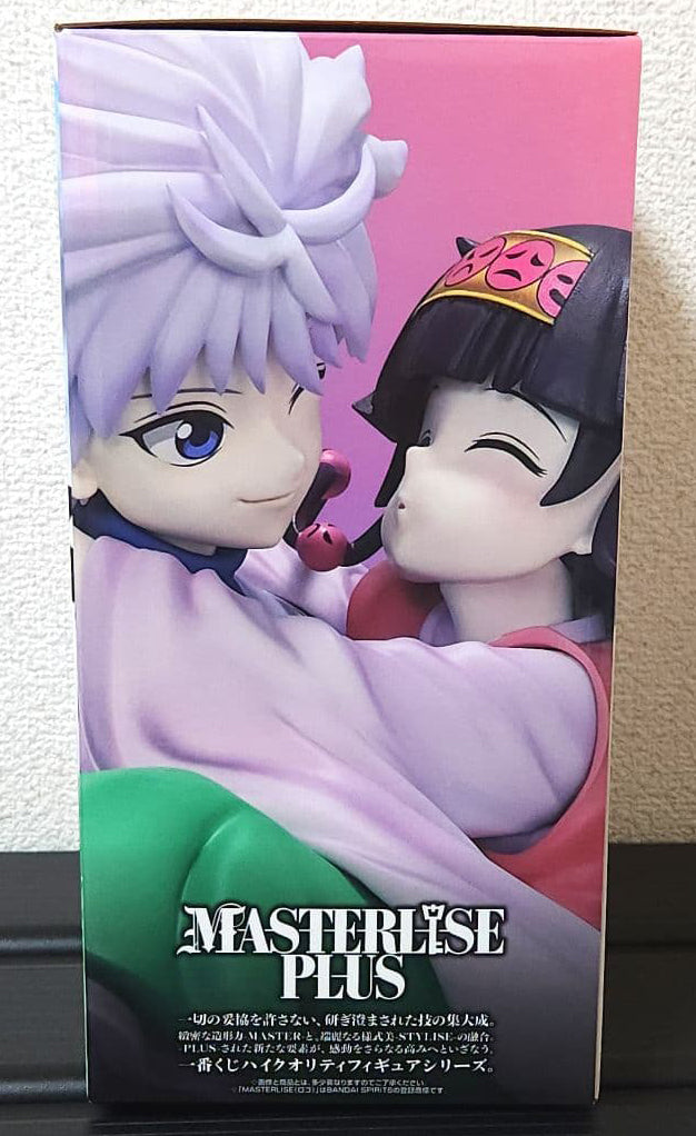 Ichiban Kuji Hunter x Hunter Cross The X-Day Killua Alluka Figure Last One Prize for Sale