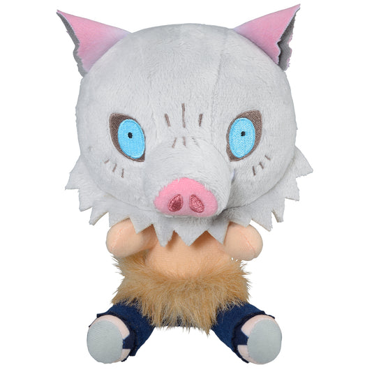 Ichiban Kuji Inosuke Stuffed Toy Demon Slayer Proceed With Unbreakable Heart And Sword Prize G