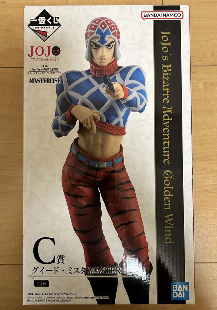 Ichiban Kuji JoJo's Bizarre Adventure Golden Wind C Prize Guido Mista Figure for Sale