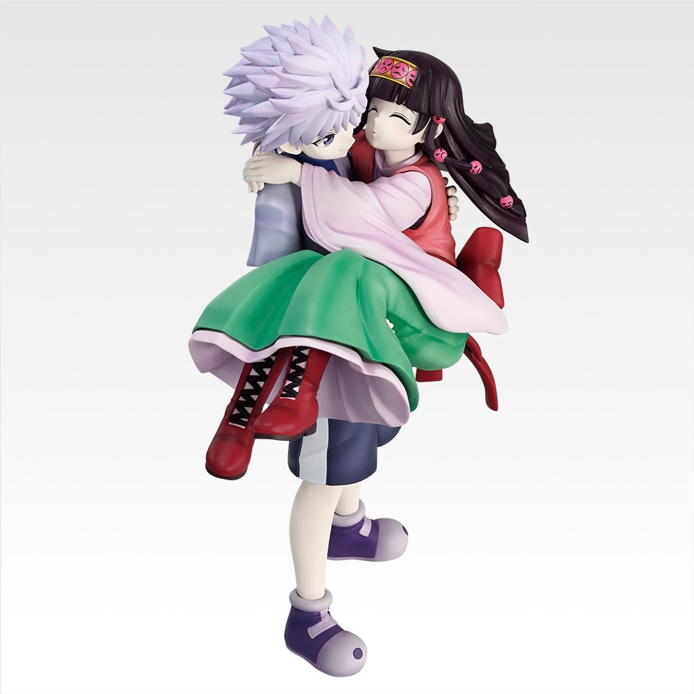 Ichiban Kuji Hunter x Hunter Cross The X-Day Killua Alluka Figure Last One Prize for Sale