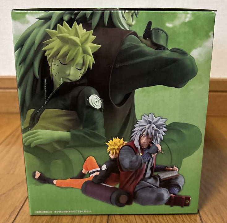 Ichiban Kuji Naruto Shippuden Legendary Sannin Last One Prize Uzumaki Naruto & Jiraiya Figure for Sale