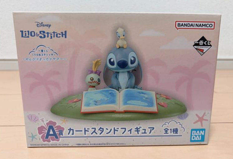 Ichiban Kuji Lilo & Stitch Relaxed Summer Stitch Card Stand Figure Buy