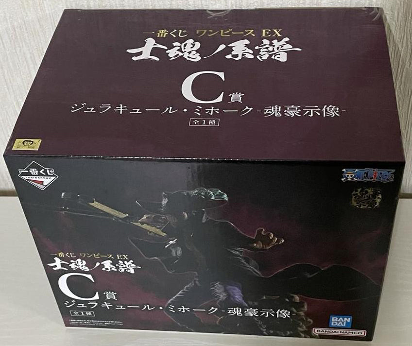 Ichiban Kuji One Piece Genealogy of Swordsman's Soul C Prize Dracule Mihawk Figure for Sale