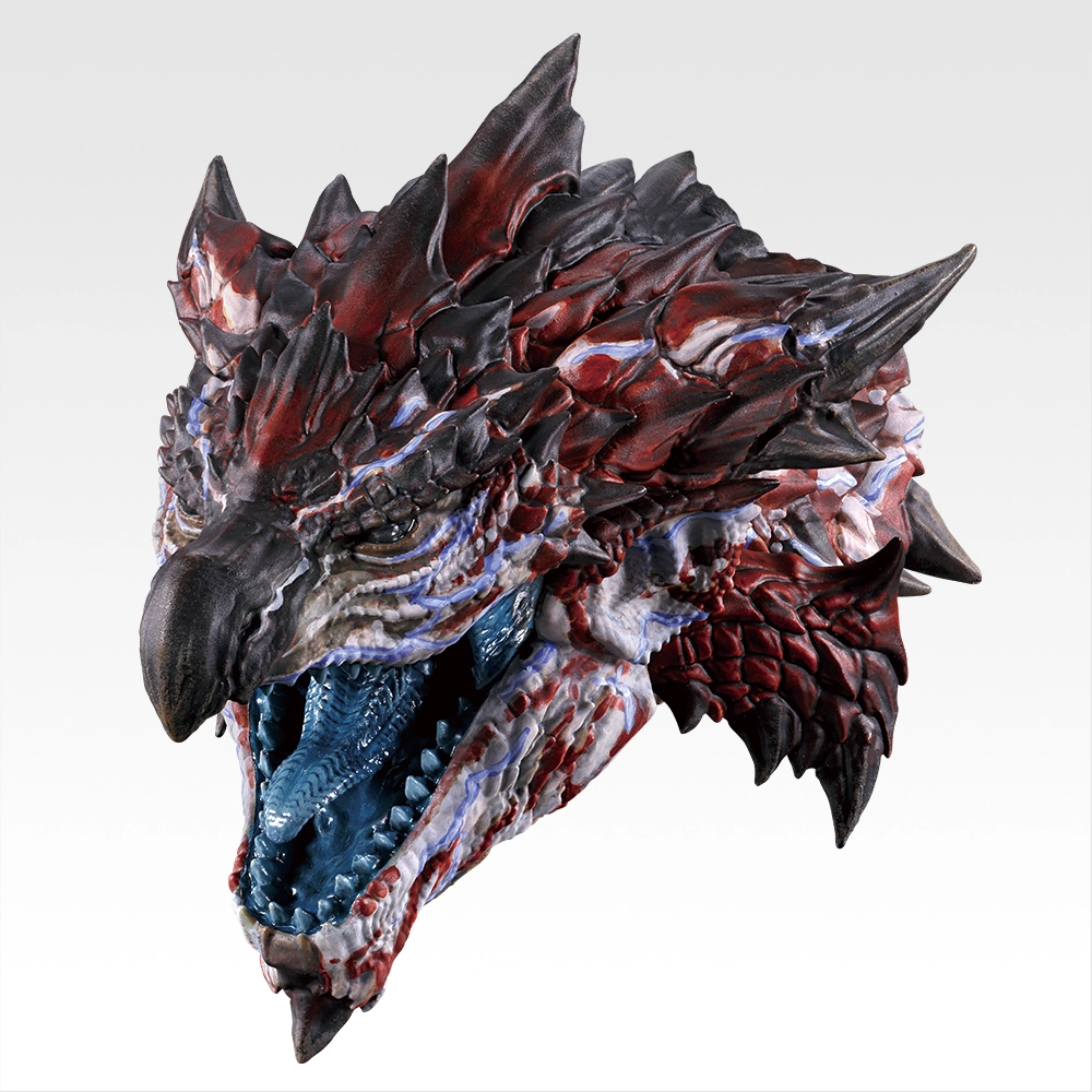 Ichiban Kuji Monster Hunter Wilds Guardian Rathalos Head Magnet for Sale