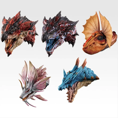 Ichiban Kuji Monster Hunter Wilds Prize C Monster Head Magnet for Sale