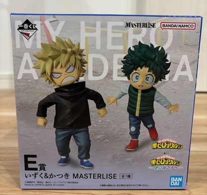 Ichiban Kuji My Hero Academia Further Beyond Kid Izuku & Katsuki Figure for Sale