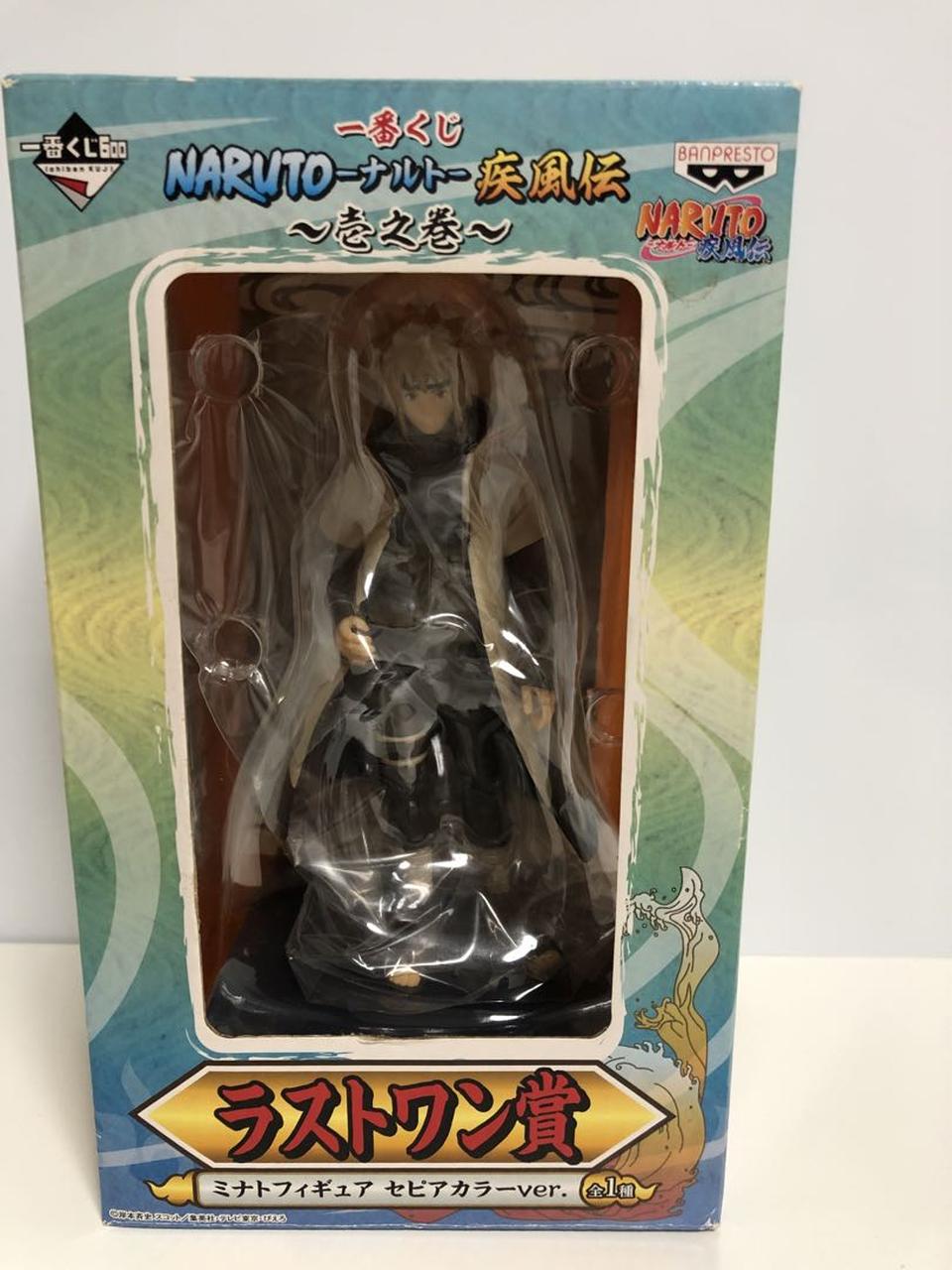 Ichiban Kuji NARUTO Shippuden Vol 1 Minato Namikaze Figure Last One Prize for Sale