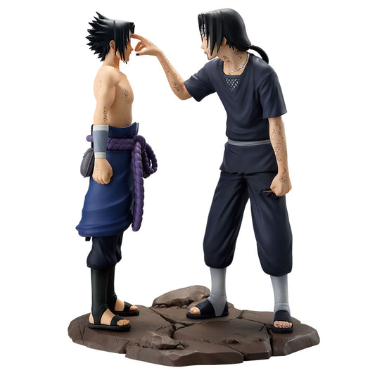 Ichiban Kuji Naruto Shippuden Red Eyes Reflecting The Heart Last One Prize Sasuke & Itachi Figure Buy