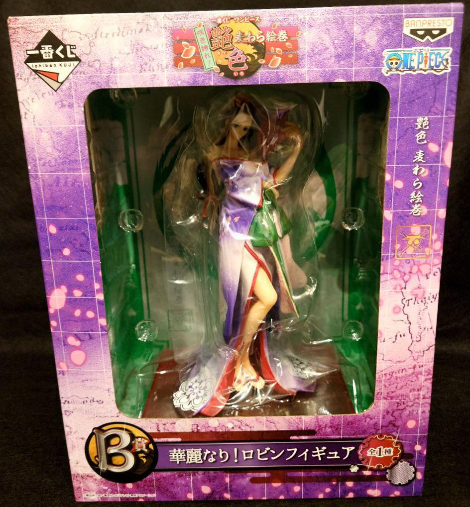 Ichiban Kuji One Piece B Prize Nico Robin Yukata Figure for Sale