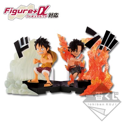 Ichiban Kuji One Piece History of Luffy D Prize Luffy Ace Brotherhood Figure Buy