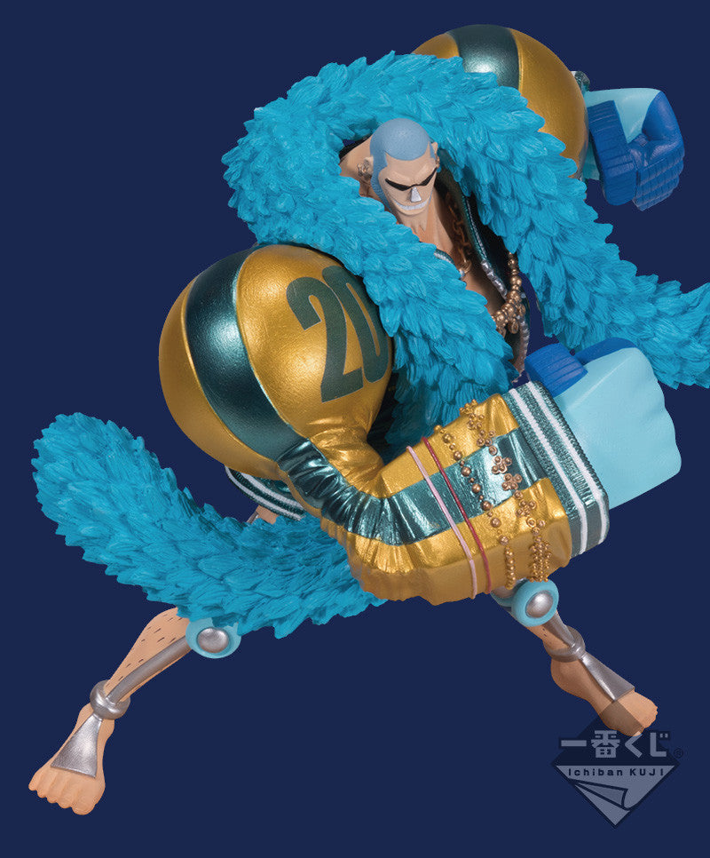 Ichiban Kuji One Piece 20th Anniversary Franky Prize H Figure for Sale