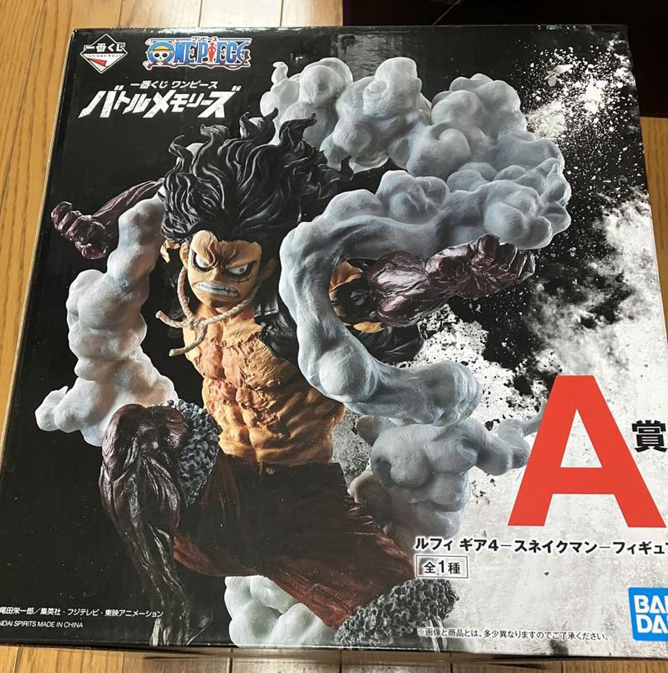 Ichiban Kuji One Piece Battle Memories Luffy Gear 4 Snakeman Prize A Figure Buy
