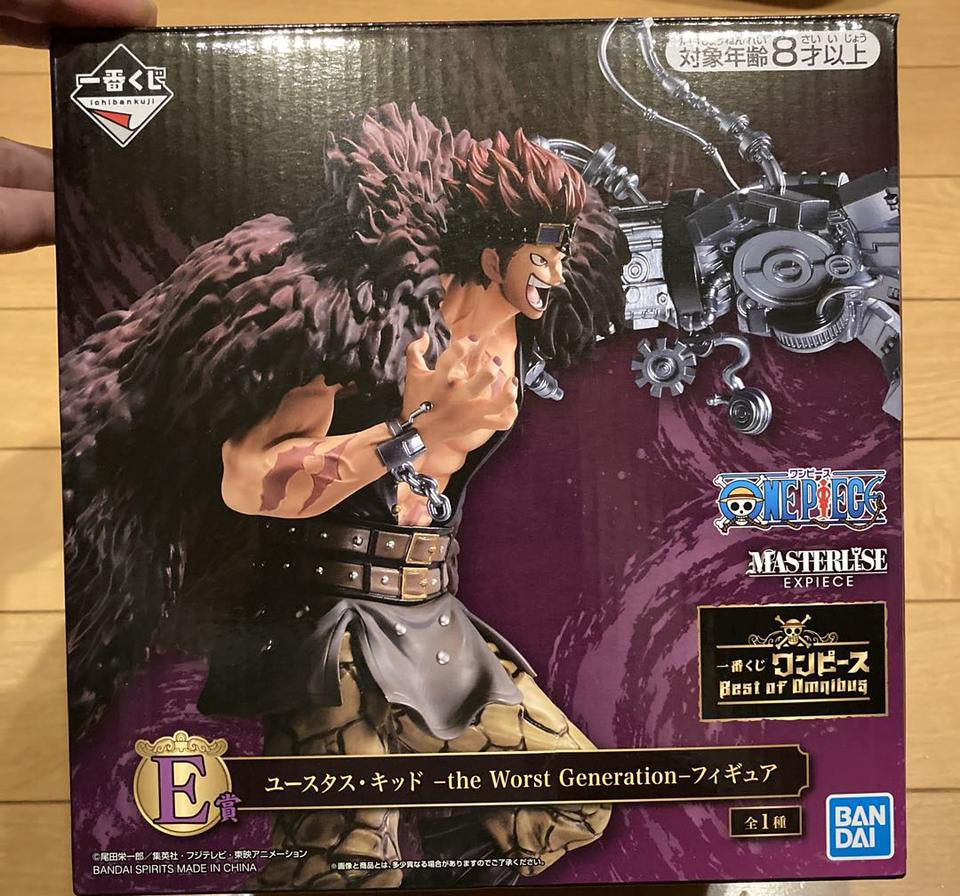 Ichiban Kuji One Piece Best of Omnibus Eustass Kid Prize E Figure for Sale