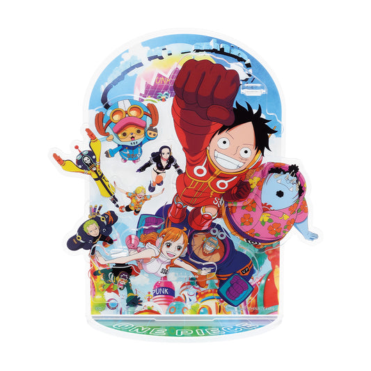 Ichiban Kuji One Piece Future Island Egghead F Prize Acrylic Layered Diorama for Sale