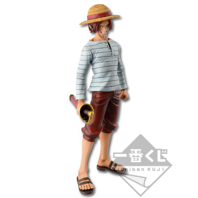 Ichiban Kuji One Piece Great Pirate Shanks The Great Captain B Prize Young Shanks Figure